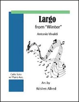 Largo from Winter (Cello and Piano) P.O.D. cover